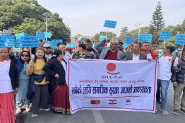 Some glimpse's of rally more than 900 workers leaders participated in the rally-2023