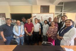 Discussion with sister Monina Wong Human and Trade Union Rights Officer at ITUC  on the CAS process and the case of Nepa